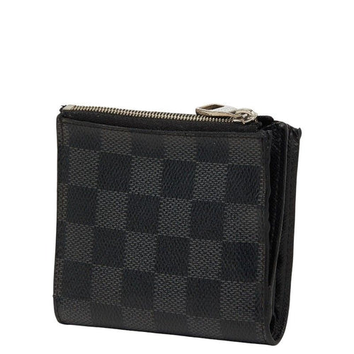 louis vuitton n64021 grey wallet front view