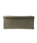 furla grey tote bag side view