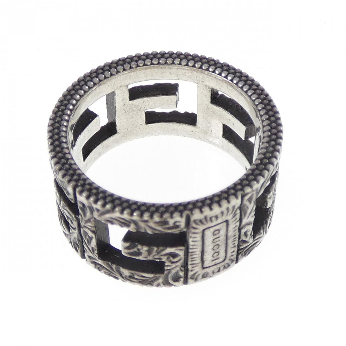 gucci ring rear view
