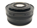 nikon 16-50mm lens front view