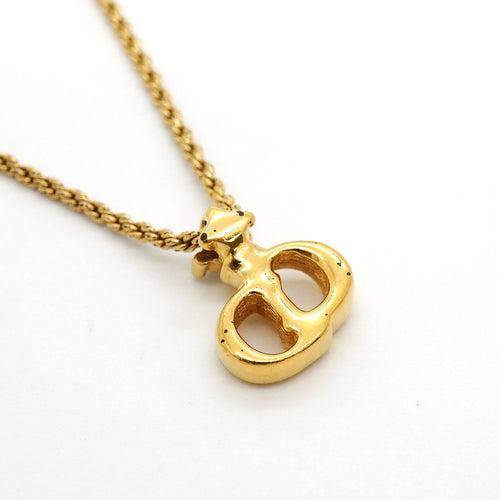 christian dior necklace front view