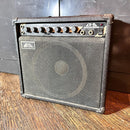 aria ax-15 black amplifier front view