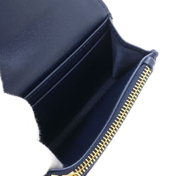 christian dior wallet rear view