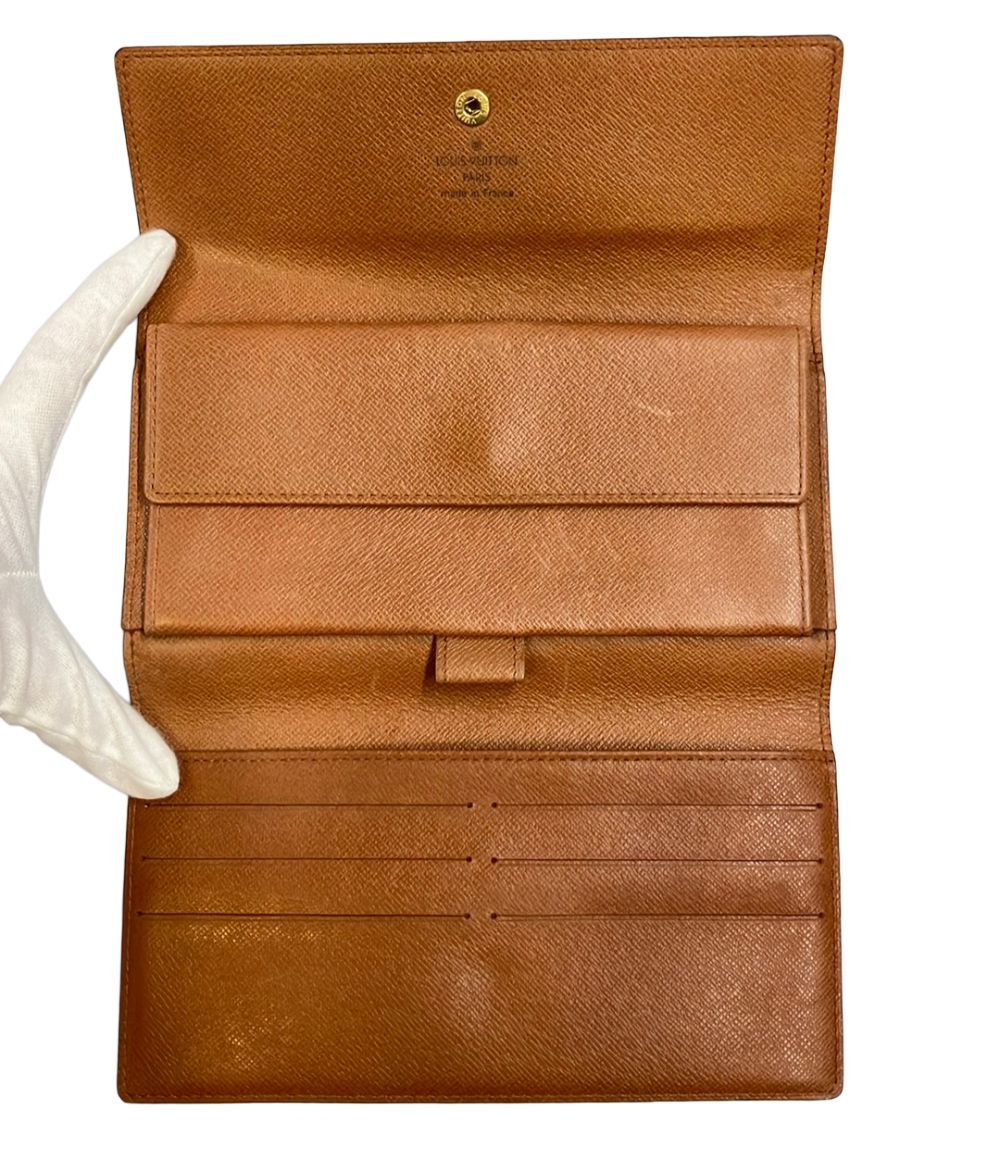 louis vuitton m61215 wallet rear view