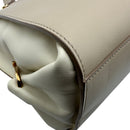 salvatore ferragamo 21d543 beige shoulder bag functional details