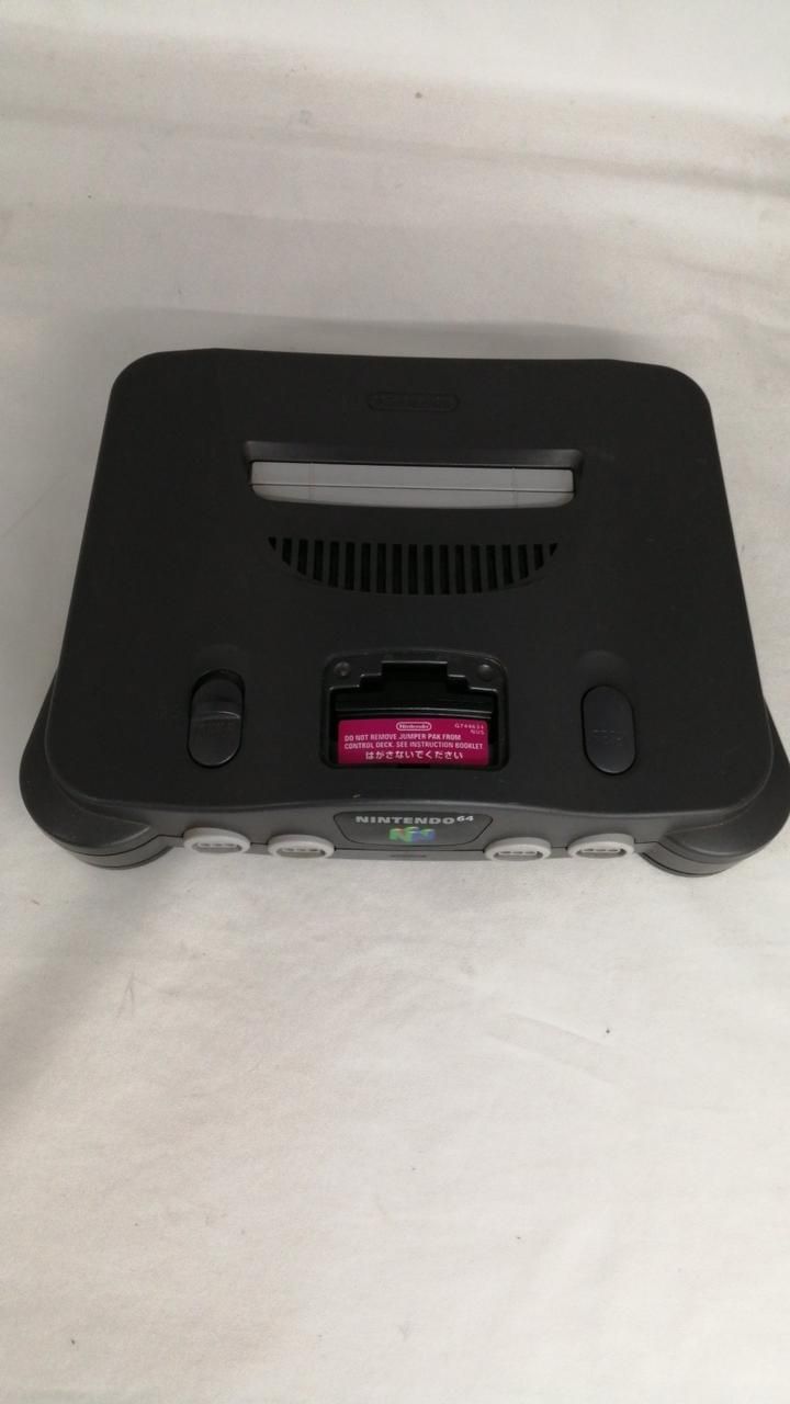 nintendo nus-001 video game console rear view