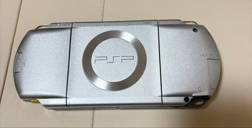 sony psp-1000 handheld console rear view