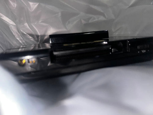 nintendo usg-001 black handheld console markings and labels