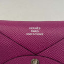 hermes card holder side view