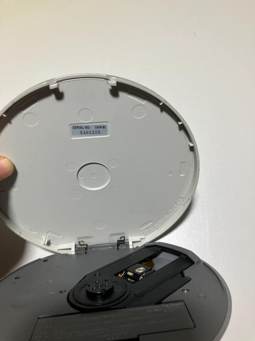 sony d-ne730 portable cd player interior details