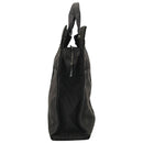 hermes grey tote bag side view