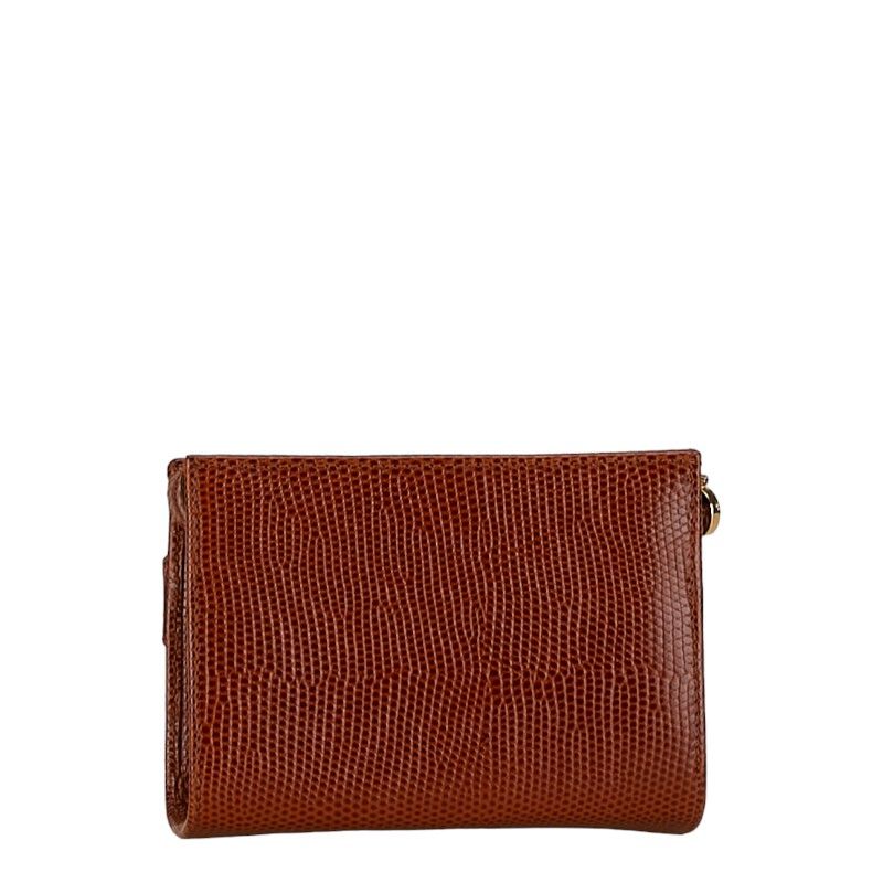 salvatore ferragamo pouch / clutch rear view