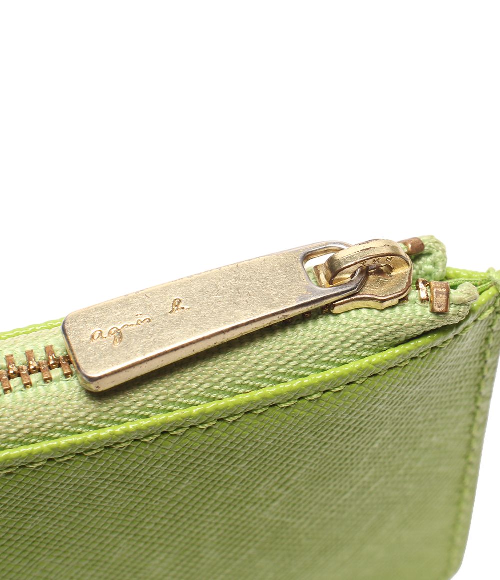 agnes b. coin purse interior details