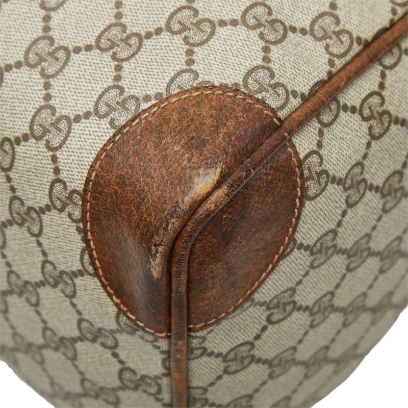 gucci beige travel bag condition details