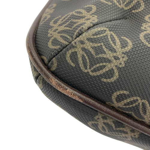 loewe brown shoulder bag rear view
