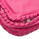 bottega veneta pink shoulder bag interior details