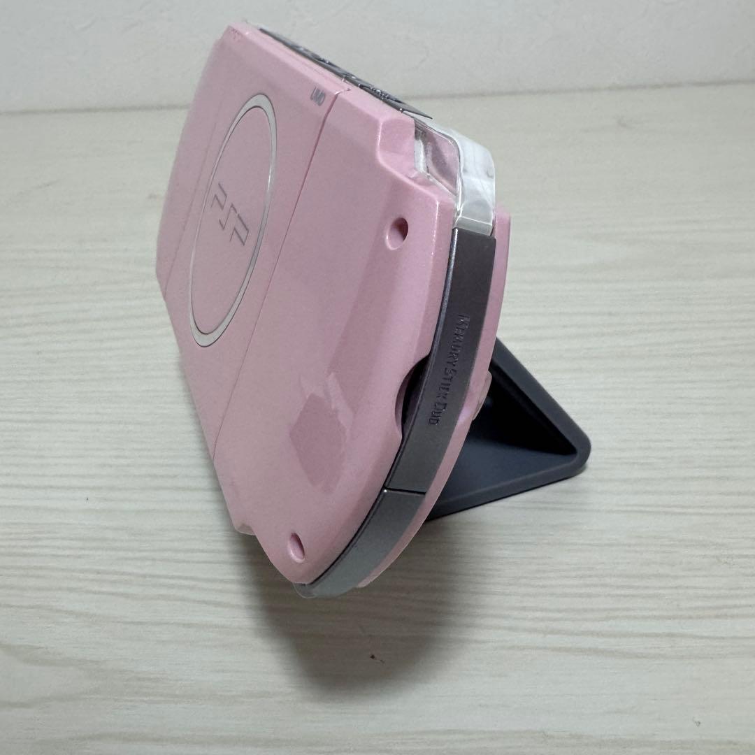 sony psp-3000 pink handheld console accessories included