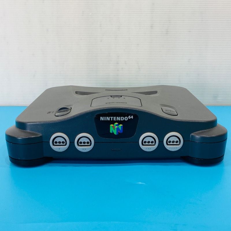 nintendo nus-001 video game console side view