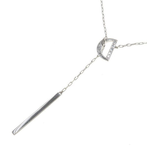 star jewelry necklace rear view