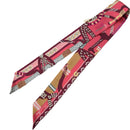 hermes scarf front view