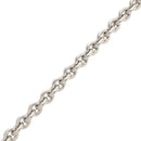 christian dior navy necklace side view