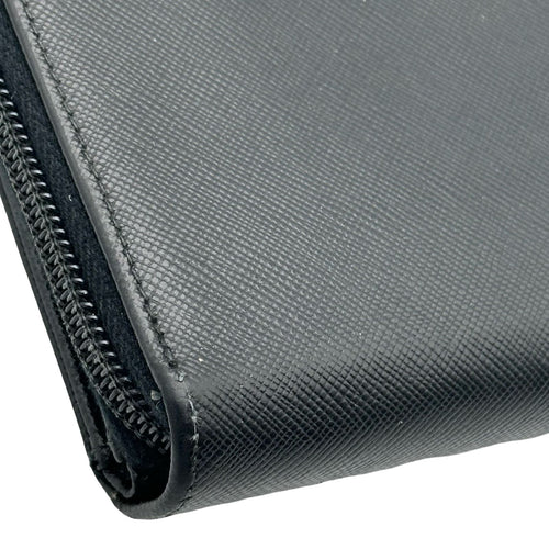 prada wallet interior details
