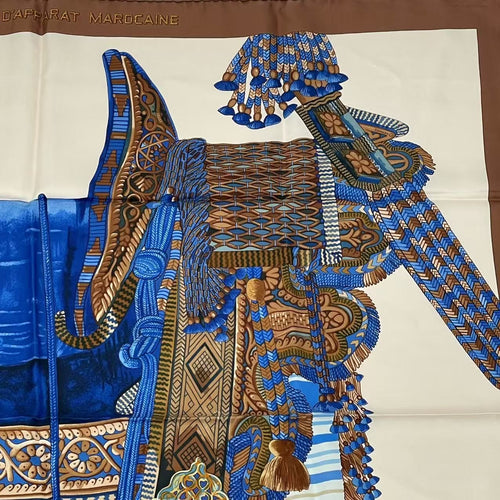 hermes scarf rear view