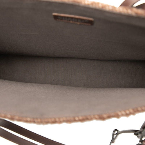 chanel tote bag side view