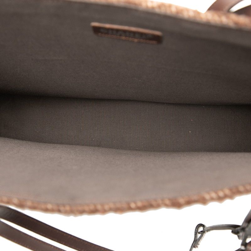 chanel tote bag side view
