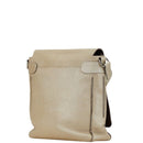 louis vuitton m32633 beige shoulder bag front view