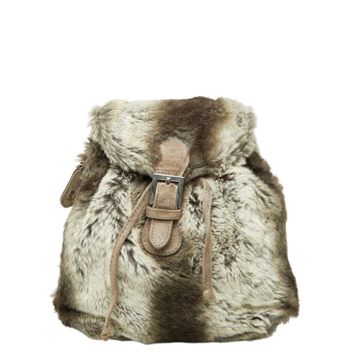 fendi grey backpack