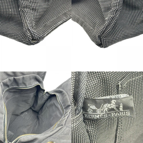 hermes grey backpack functional details