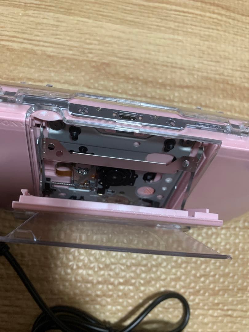 sony psp-3000 pink handheld console markings and labels