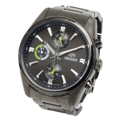 orient uy02-d0-b watch front view