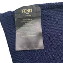 fendi navy scarf side view