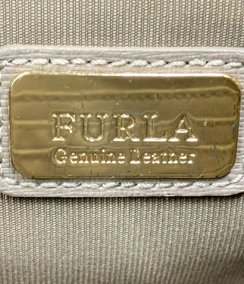 furla grey shoulder bag condition details