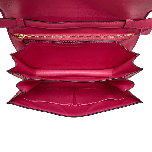 celine pink shoulder bag functional details