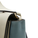 celine grey shoulder bag side view