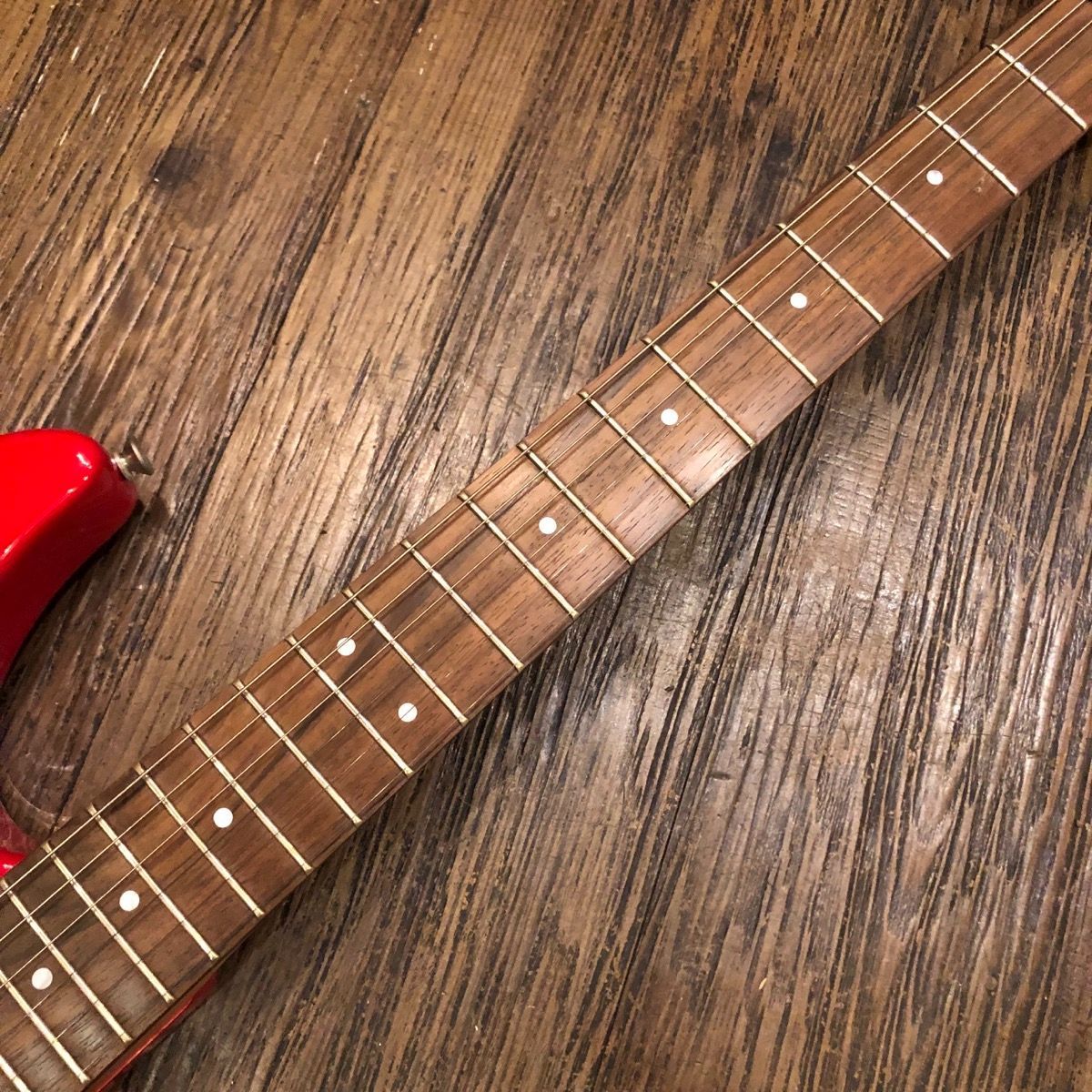 yamaha eg-112 electric guitar rear view