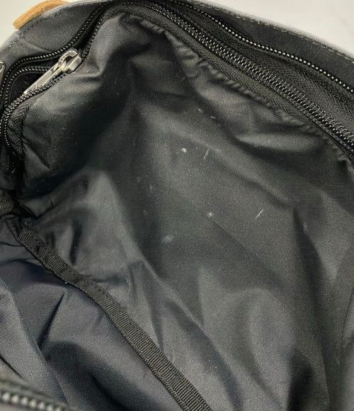 the north face grey backpack interior details