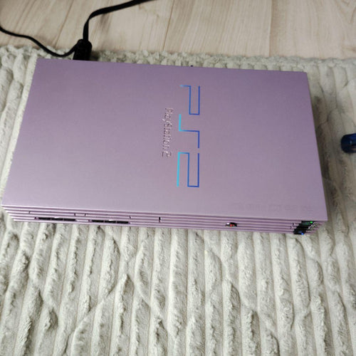 sony scph-50000 video game console rear view