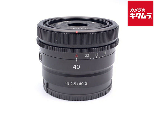 sony sel40f25g lens