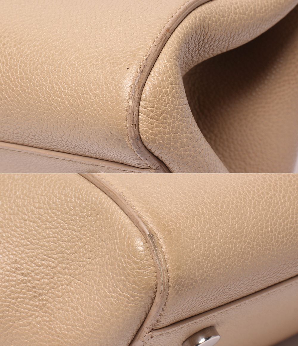 saint laurent paris beige shoulder bag condition details