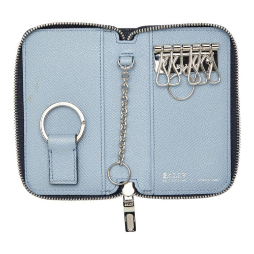 bally navy key case condition details