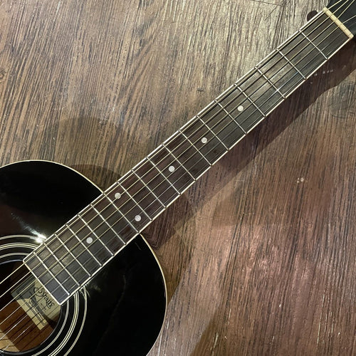 s.yairi ym-17/bk acoustic guitar rear view