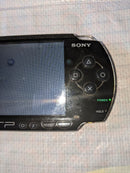 sony psp-1000 handheld console front view