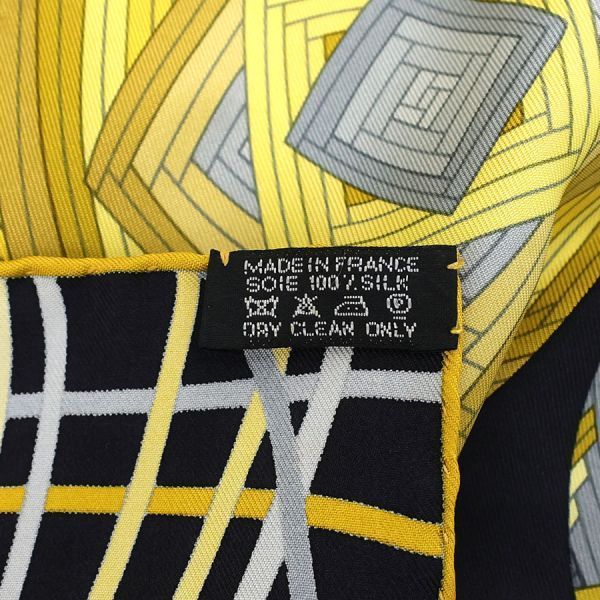 hermes scarf markings and labels