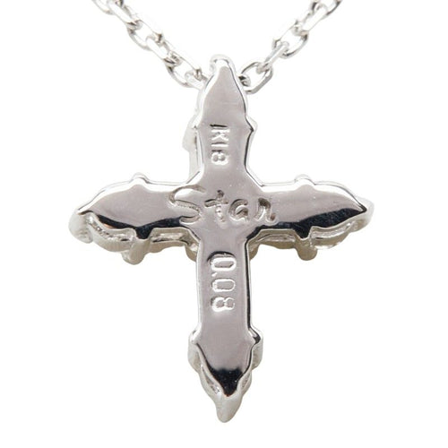 star jewelry necklace side view