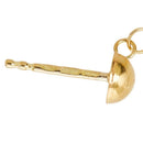 unoaerre earrings side view