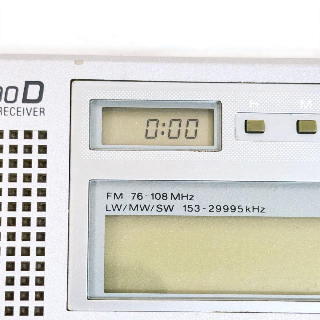 sony icf-7600d radio markings and labels